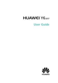Huawei Y6 2017 manual. Camera Instructions.